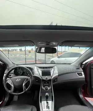Hyundai Elantra Limited Sedan FWD (1.8L 4cyl 6A) 2013 Burgundy