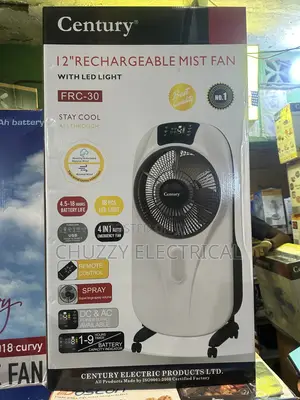 12" Rechargeable Mist Fan