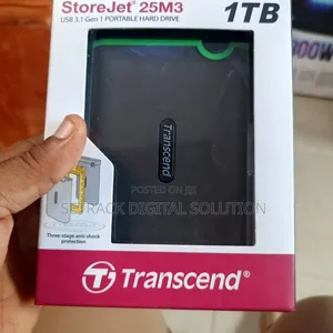 Transcend Storejet 25m3 1tb Portable External Hard Drive