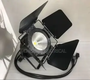 Cob Led Fresnel Spotlight With Barn Doors