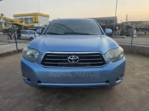 Toyota Highlander 4x4 2008 Blue