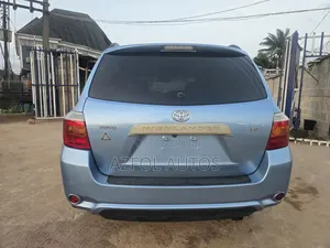 Toyota Highlander 4x4 2008 Blue