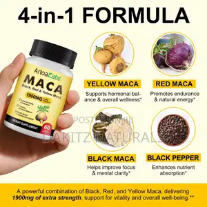 Pure Maca Capsule for Energy Vitality