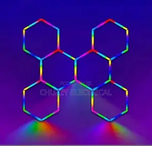 RGB Modular Hexagon Led Honeycomb Light System