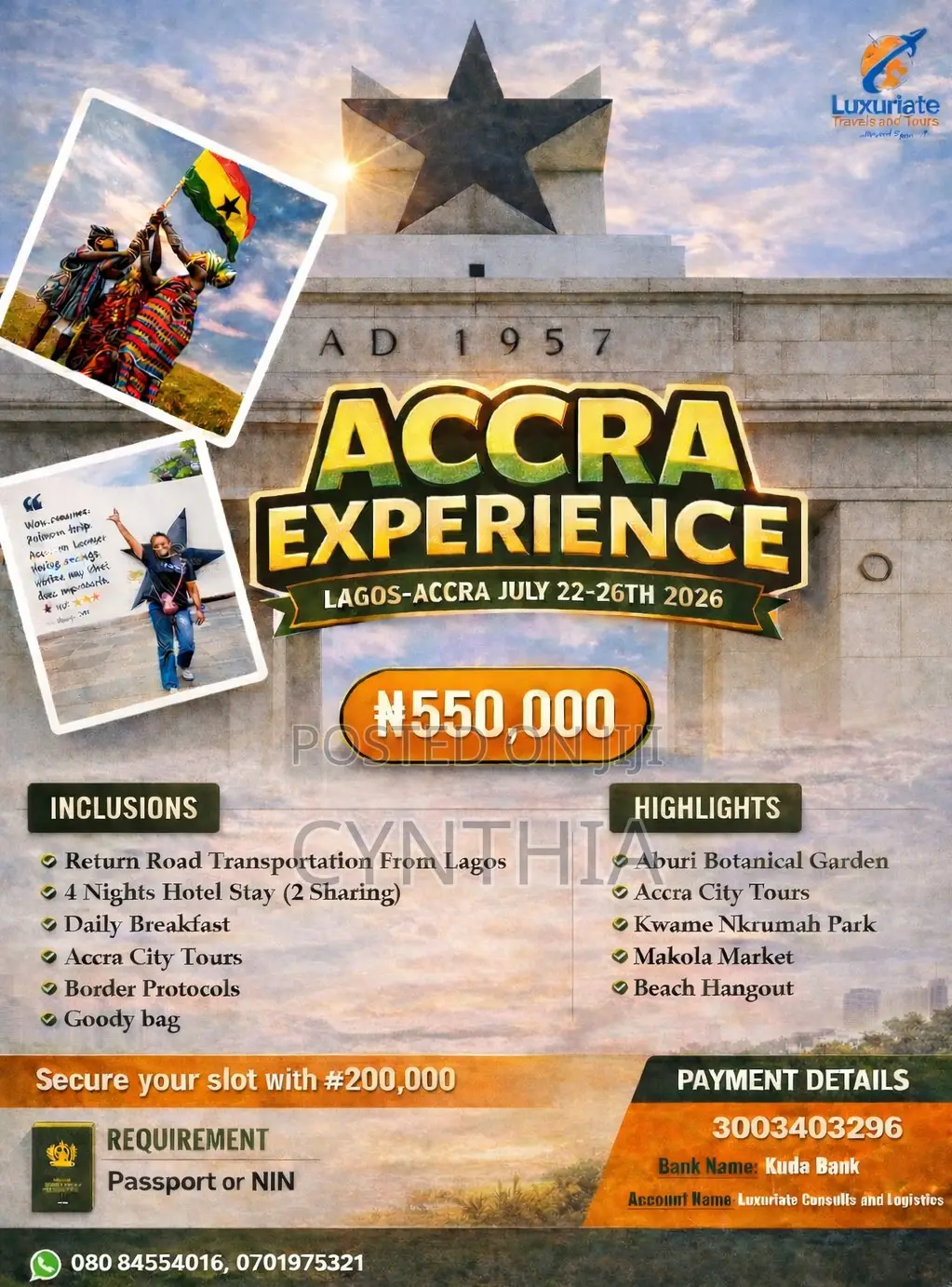 Accra Experience