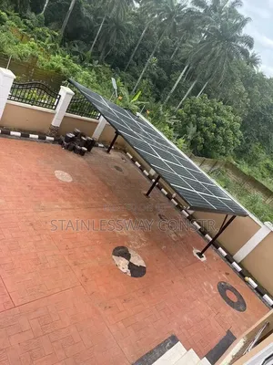 Carport With Solar Panel Roofing