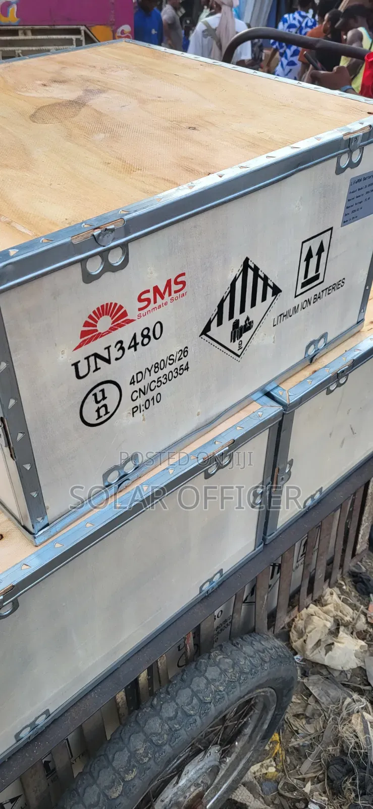 7.6kwh Lithium Battery SMS
