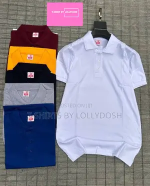 Authentic Blank Polo Shirt/Collar