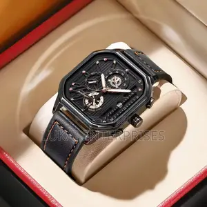 Poedagar Leather Watch