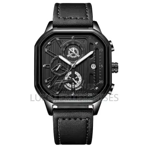 Poedagar Leather Watch