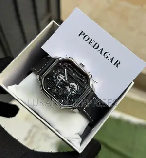 Poedagar Leather Watch