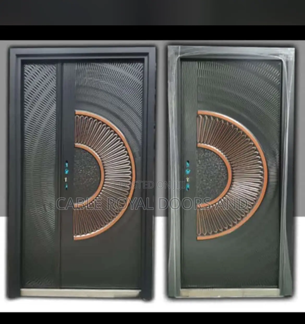 Copper Cast Security Door 5009