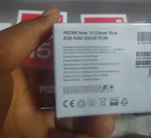 New Xiaomi Redmi Note 15 256 GB Blue