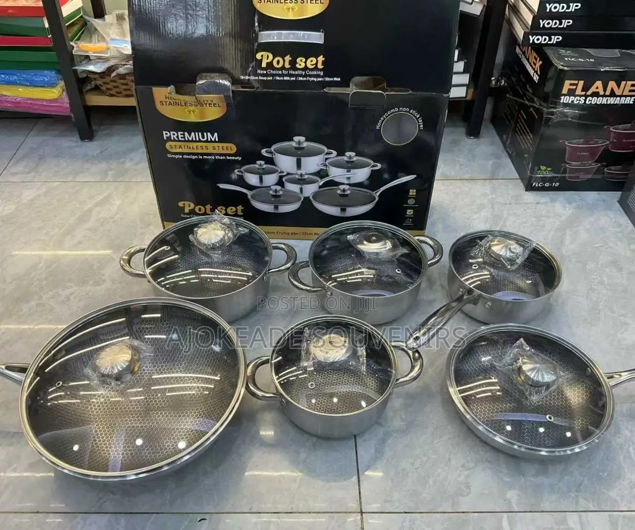 Stainless Steel Pot Set