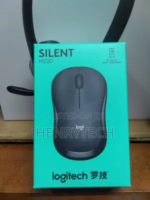 Silent M220 Logitech Mouse Pad