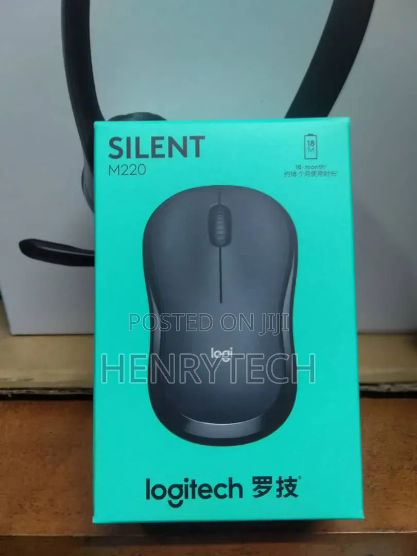 Silent M220 Logitech Mouse Pad