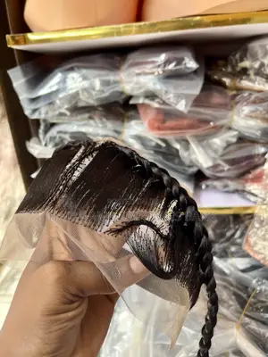 Glueless Frontal Gele Blend for Owambe Daily Use