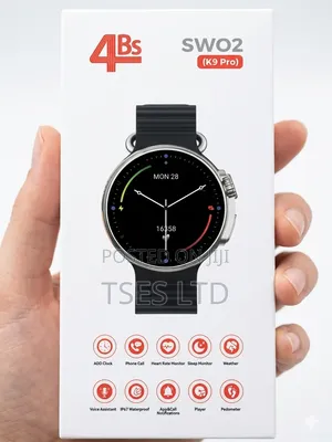 Sw02 Smart Watch, Black