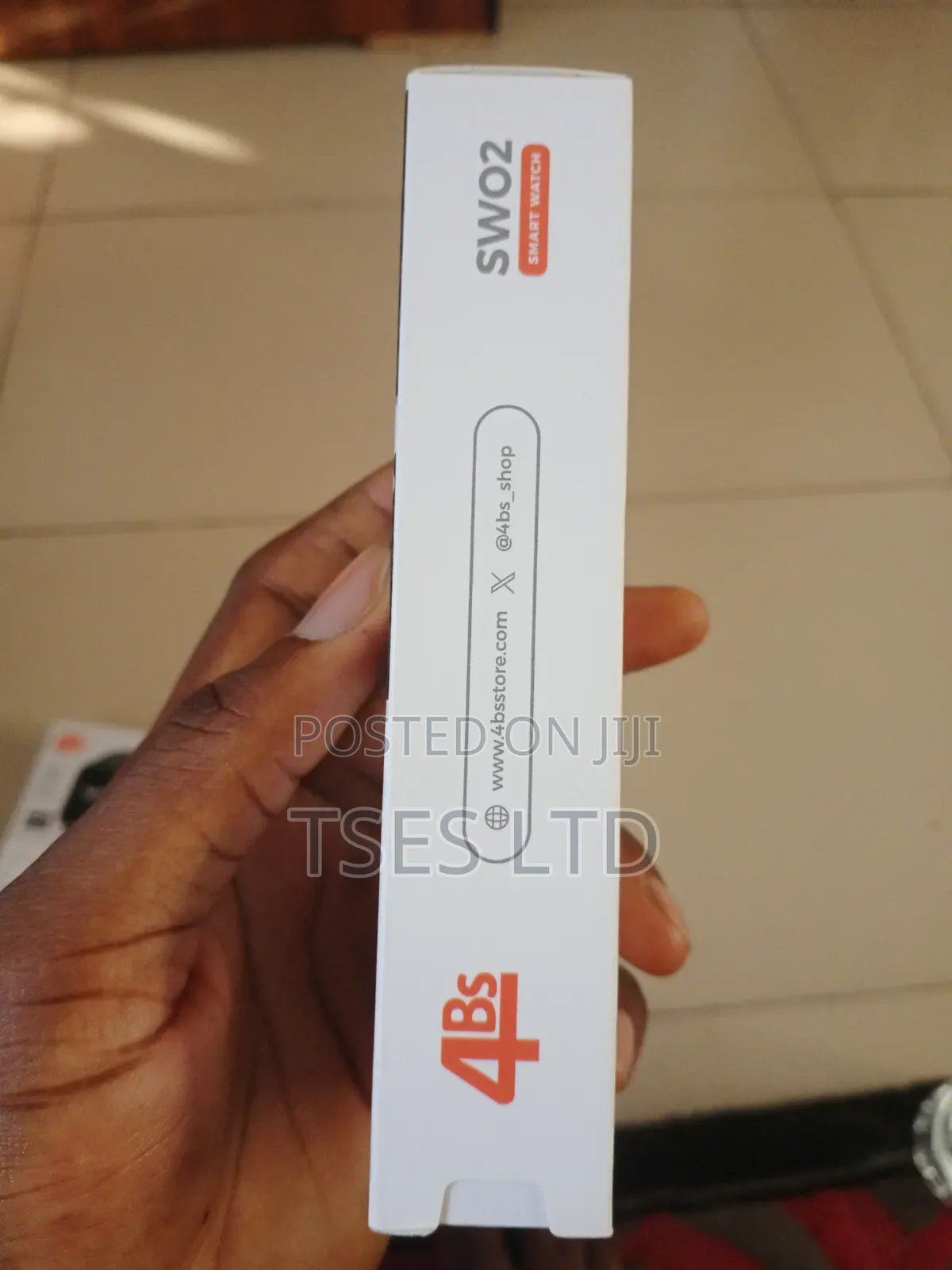 Sw02 Smart Watch, Black