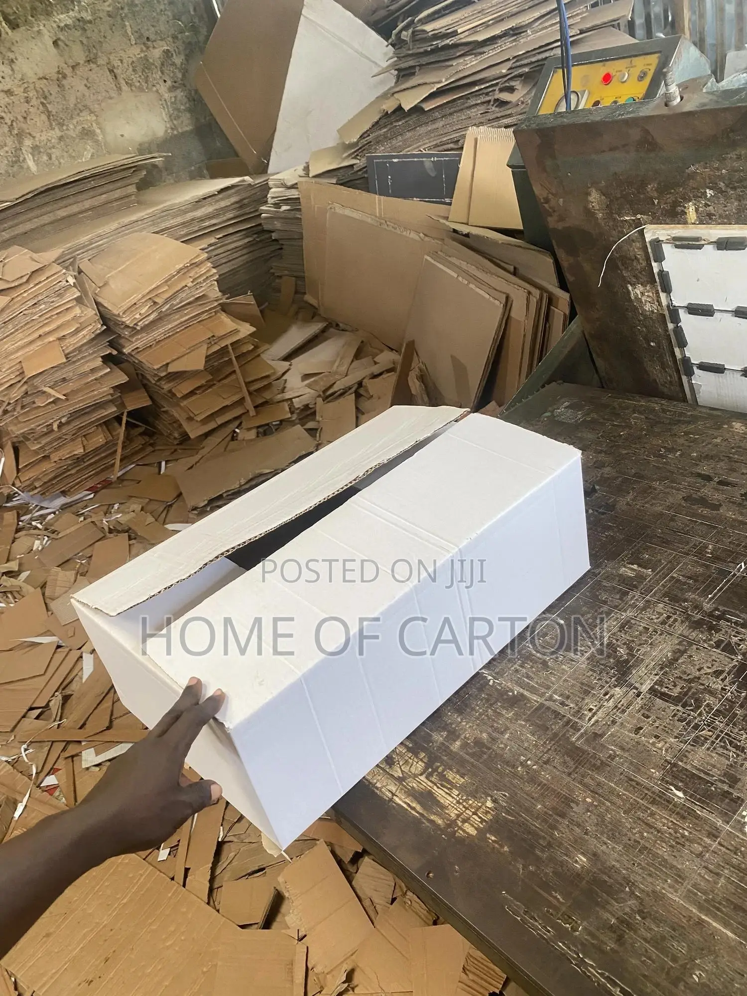 White Plain Carton