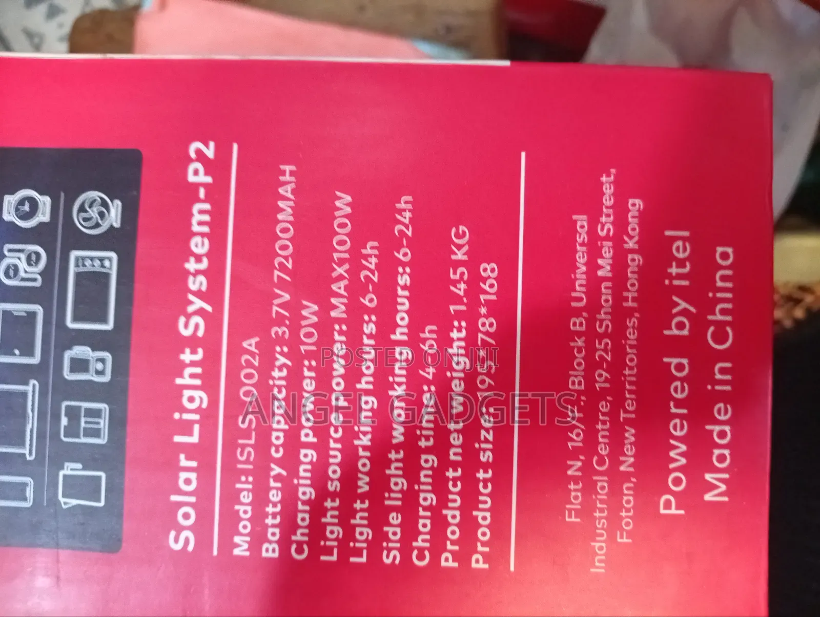 Itel P2 Solarlight