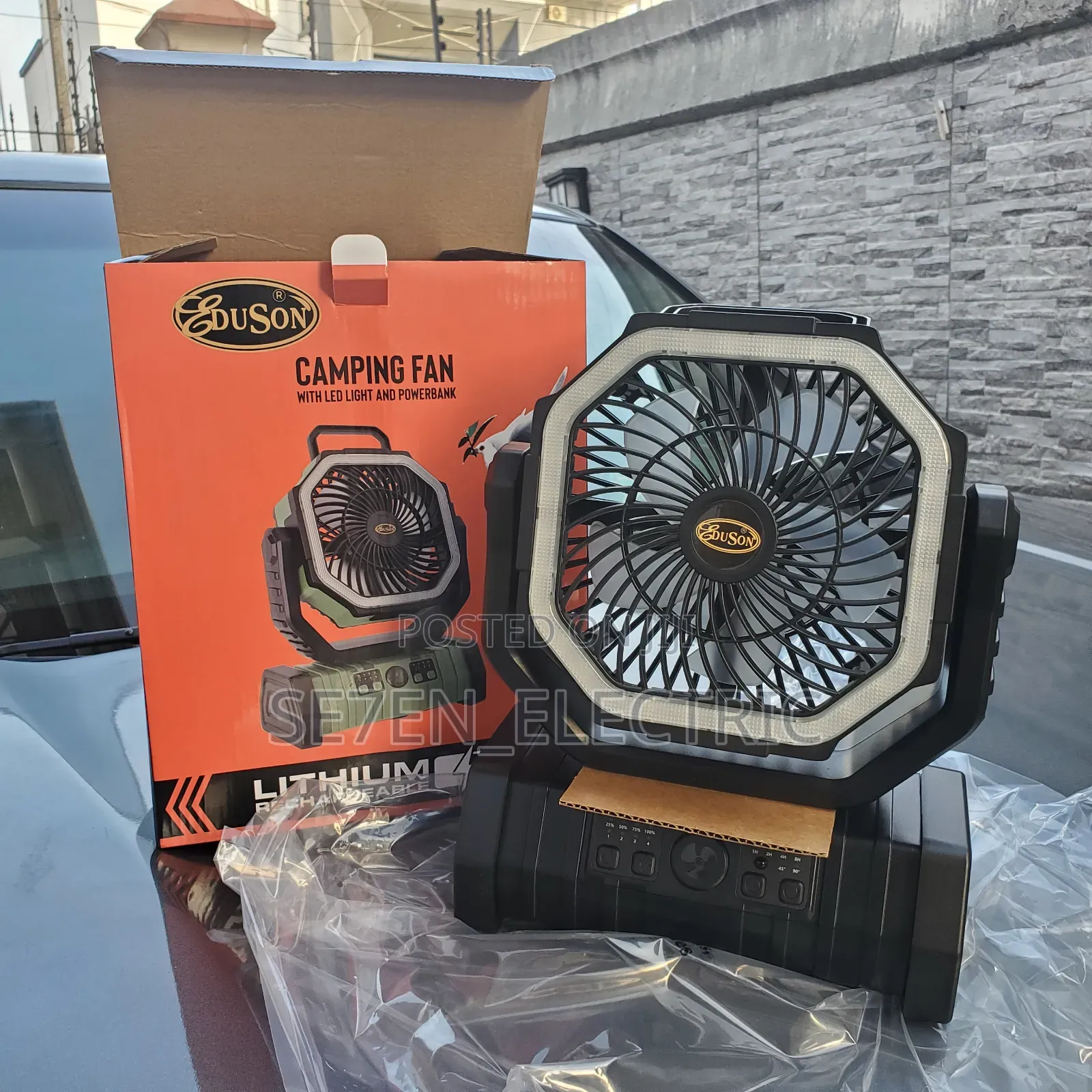 Eduson Rechargeable Camping Fan