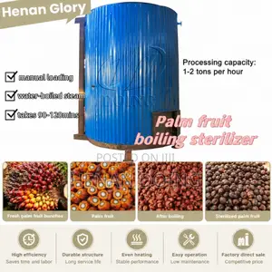 1-2tph Palm Fruit Water-Boiled Sterilizer for Palm Oil Processing