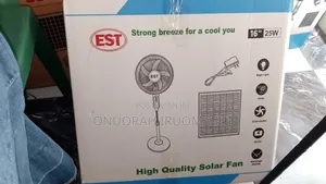 Solar Rechargeable Fan