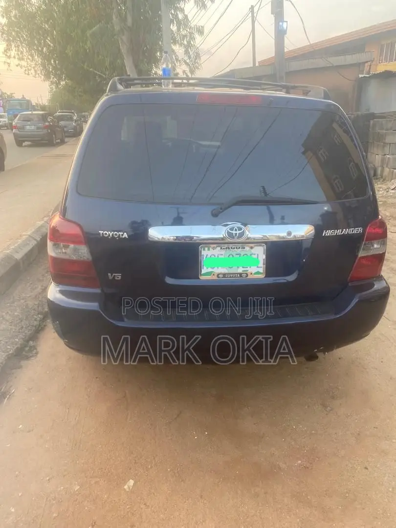 Toyota Highlander 2006 Blue