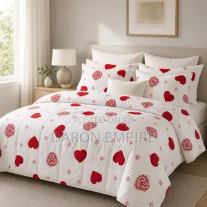 King Size 6in1 Duvet Set. Well Padded With Double Fiber