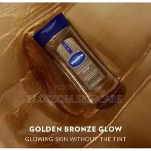 Vaseline Glazed and Glisten Golden Hour Glow Body Gel Oil