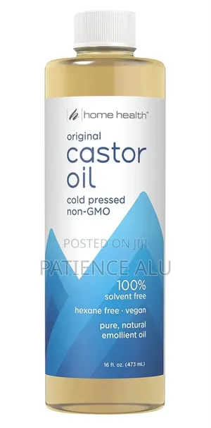 Cold Pressed Haxane Free Castor Oil. 16oz (473ml)