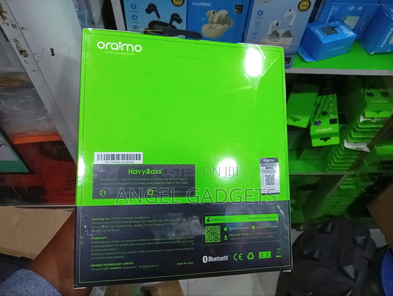 Latest Oraimo Headset