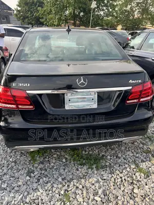 Mercedes-Benz E350 2015 Black