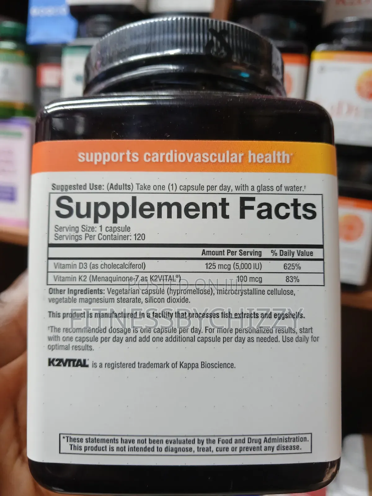 Youtheory K2d3 X 120 Capsules