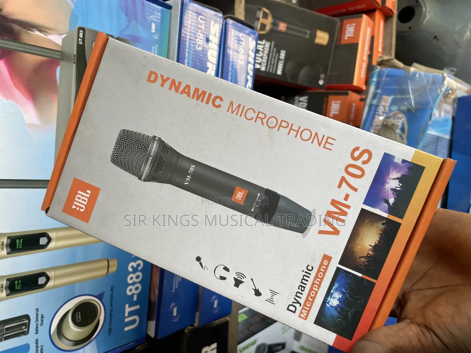 JBL Vm-70s Wired Microphone