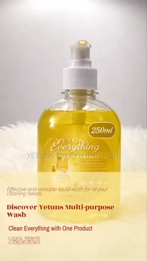 Transparent Multipurpose Liquid/Dish Wash