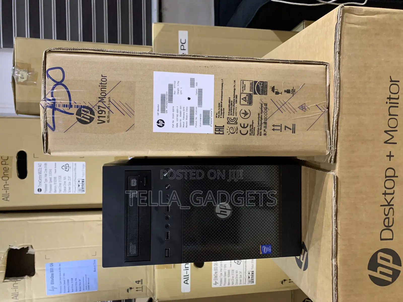 New Desktop Computer HP 280 G3 8GB Intel Core i5 SSD 256GB