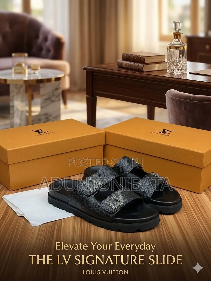 Luxury Men Slides