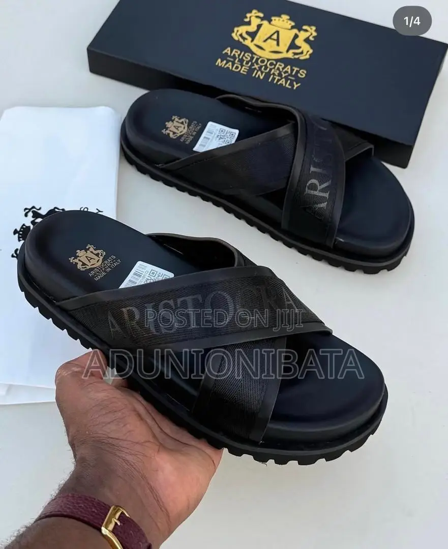 Luxury Men Slides