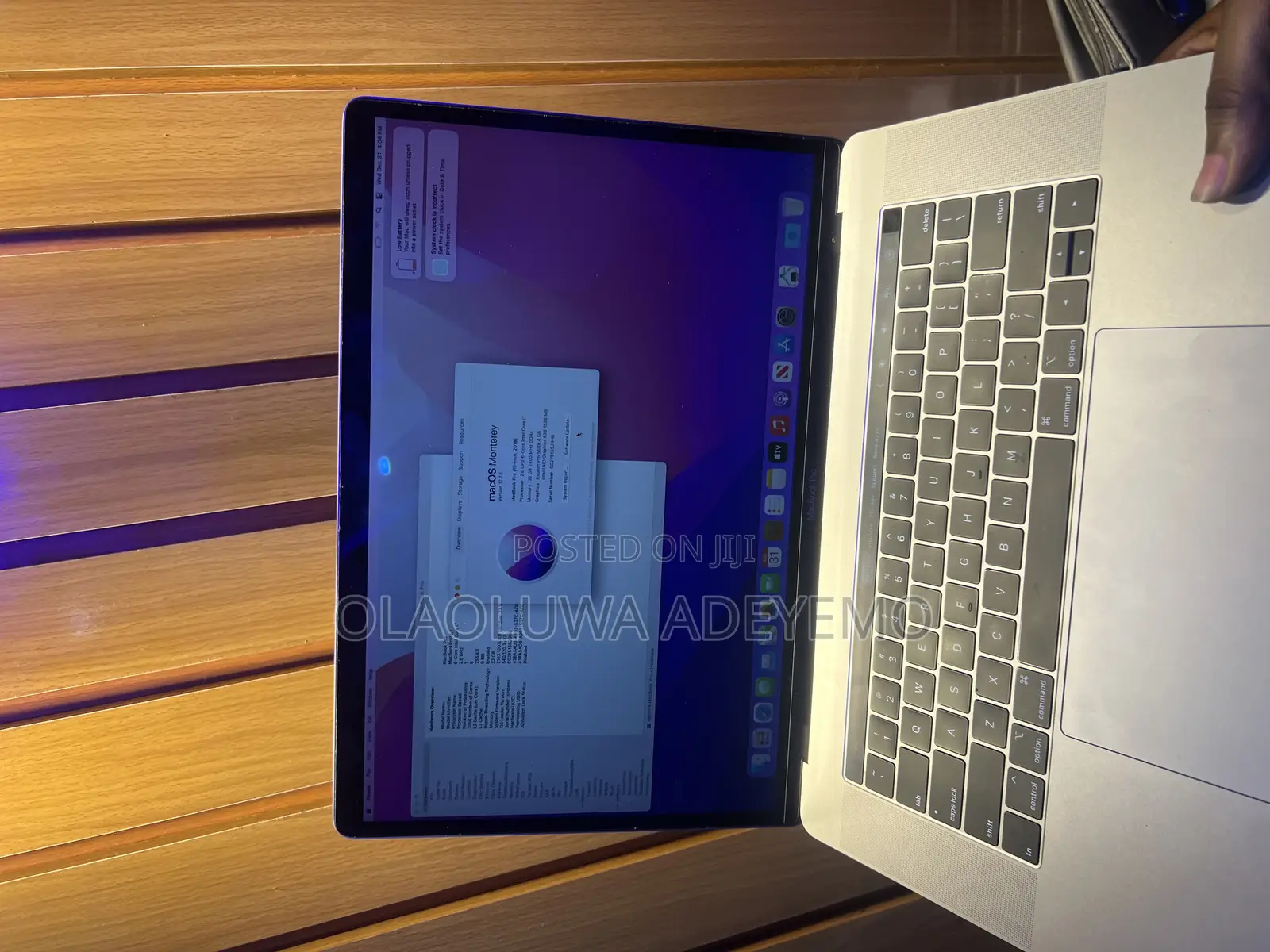 Laptop Apple MacBook Pro 2018 32GB Intel Core i7 SSD 1T