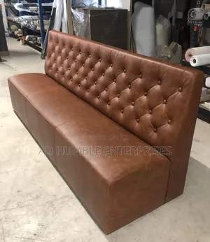 Leather Finishing Lobby Sofa
