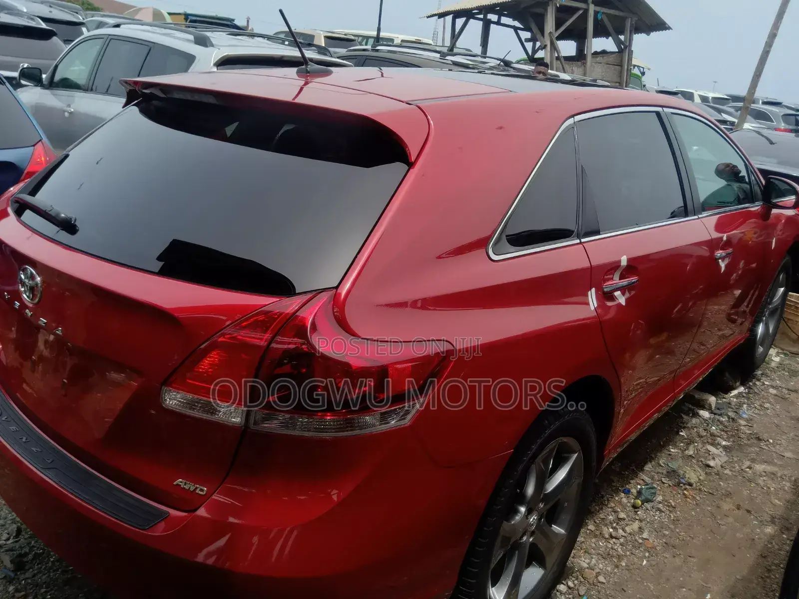 Toyota Venza Limited 2011 Red