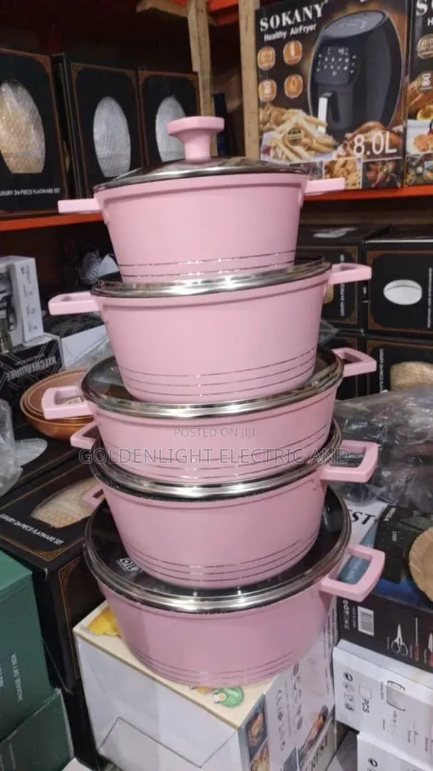 5 PCS Cookware Set - Granite Coating