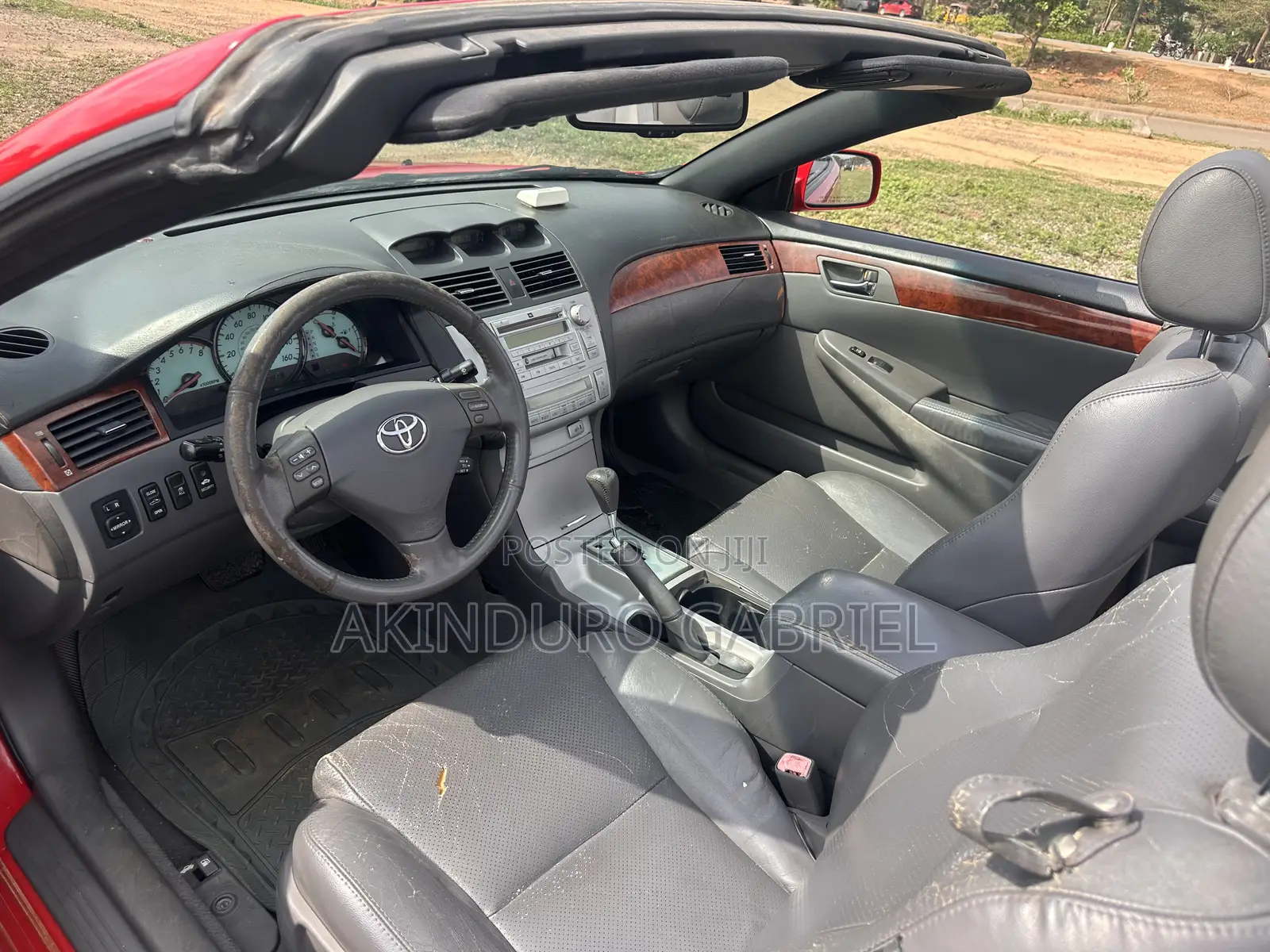 Toyota Solara 3.3 Convertible 2007 Red