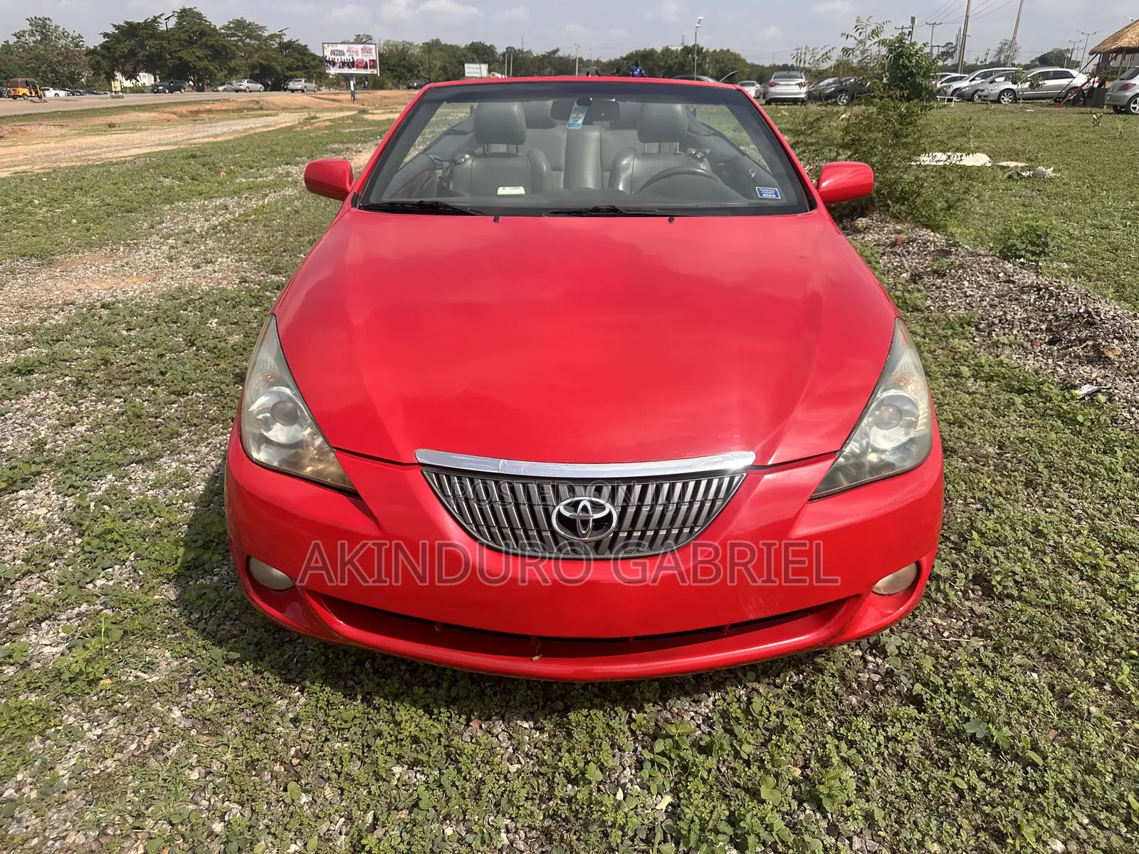 Toyota Solara 3.3 Convertible 2007 Red