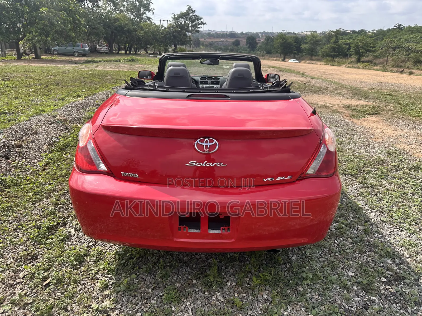 Toyota Solara 3.3 Convertible 2007 Red