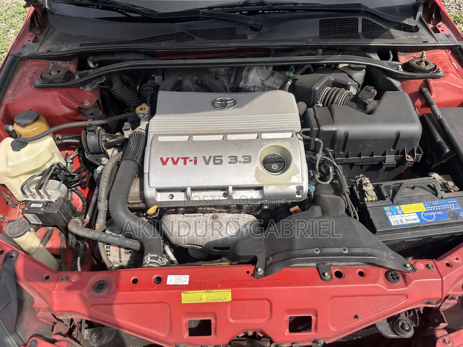 Toyota Solara 3.3 Convertible 2007 Red