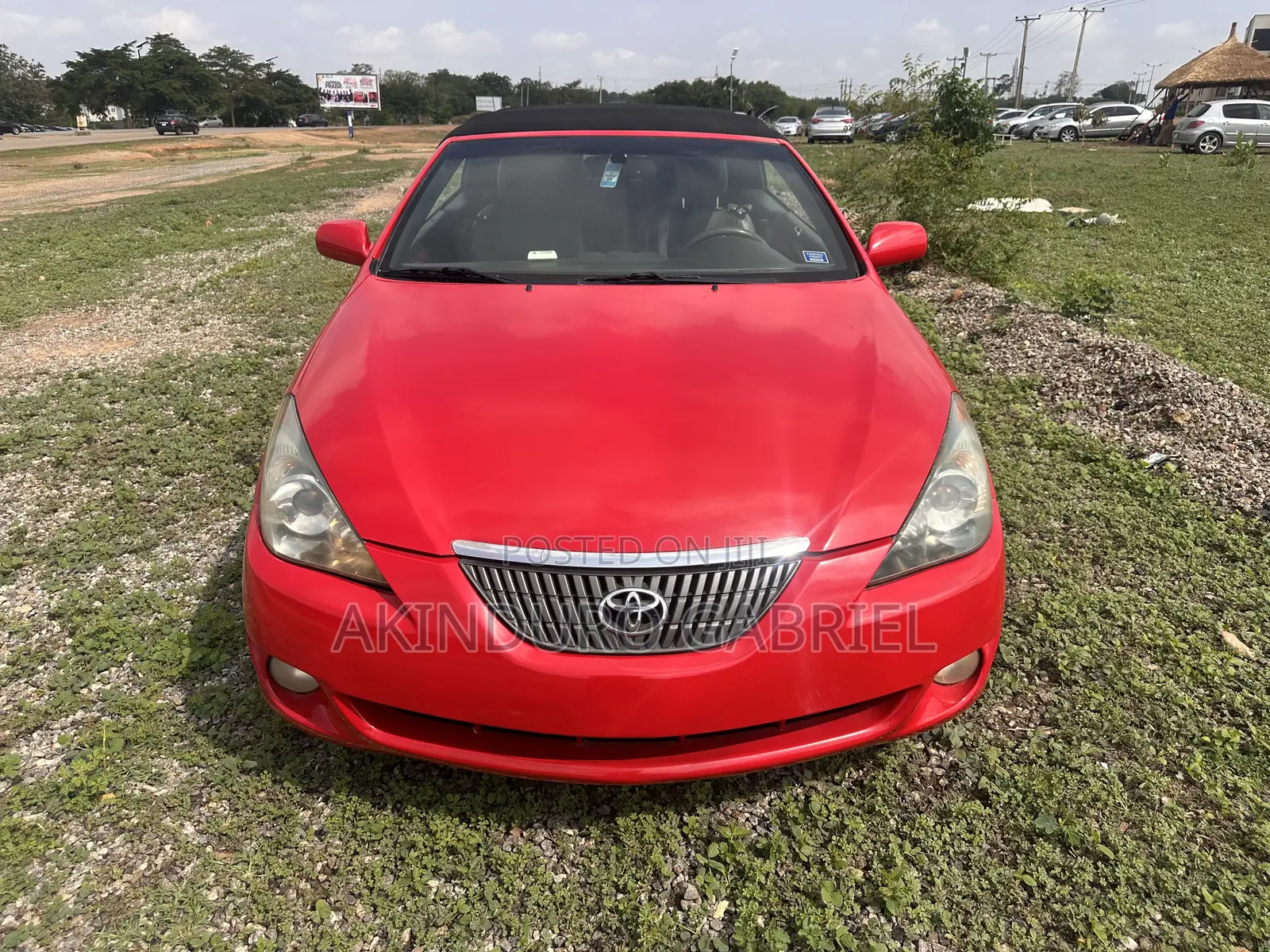 Toyota Solara 3.3 Convertible 2007 Red