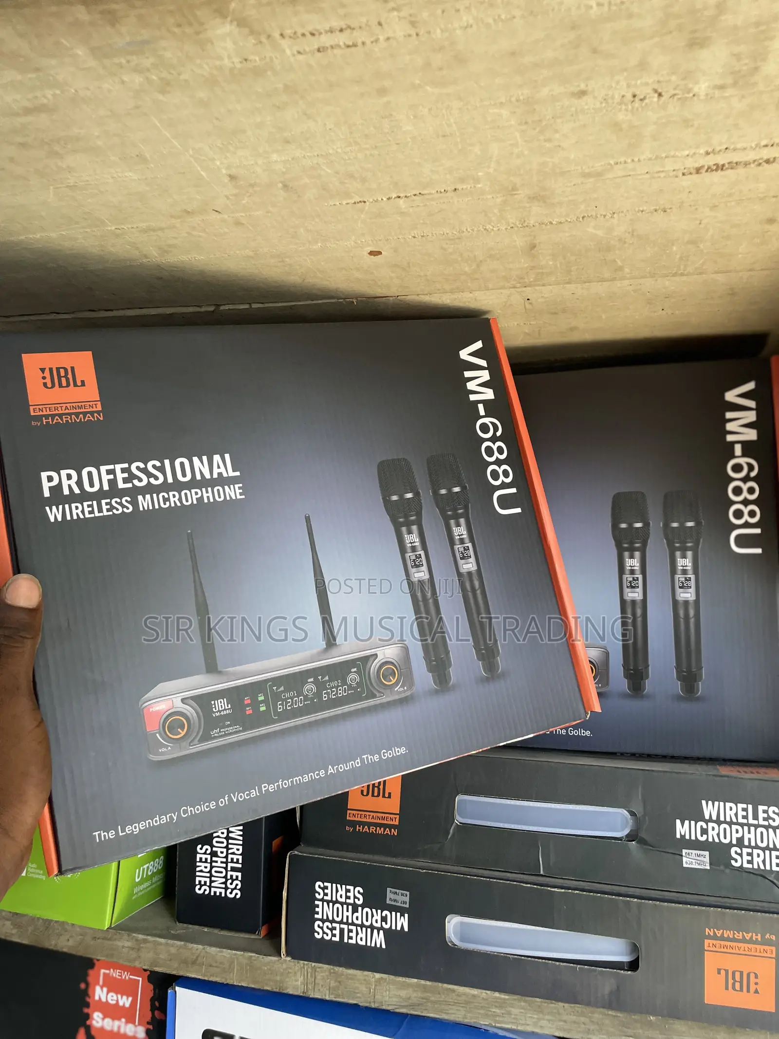 JBL Vm-688u Wireless Microphone
